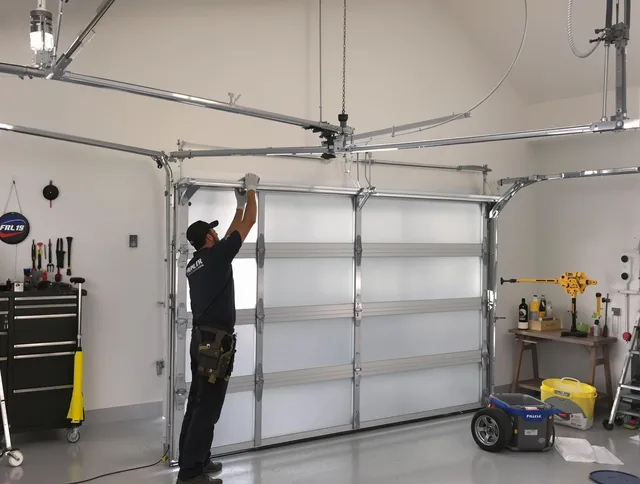Fairview Park Garage Door Repair certified team performing precision garage door installation in Fairview Park