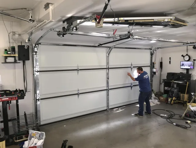 Professional garage door repair service by Fairview Park Garage Door Repair in Fairview Park